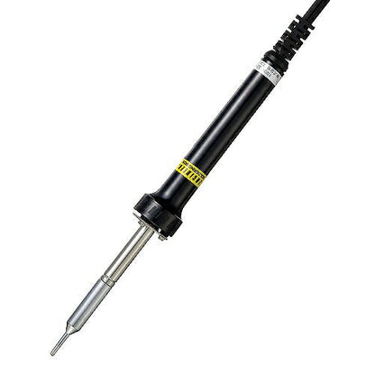 セラミック半田コテ サイズ：全長204mm 材質：ガラス繊維強化プラスチック 最高温度：470℃ 消費電力：32W 定格電圧：100V 絶縁抵抗：100MΩ 標準コテ先：ST-21