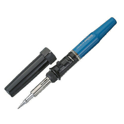 コテライザー 70 Bセット サイズ：282X33X37mm 材質：アルミ 方式：ガス触媒発熱方式 熱出力：最大約500℃(半田コテ)､最大約650℃(ホットブロー) ガス充填量：28ml