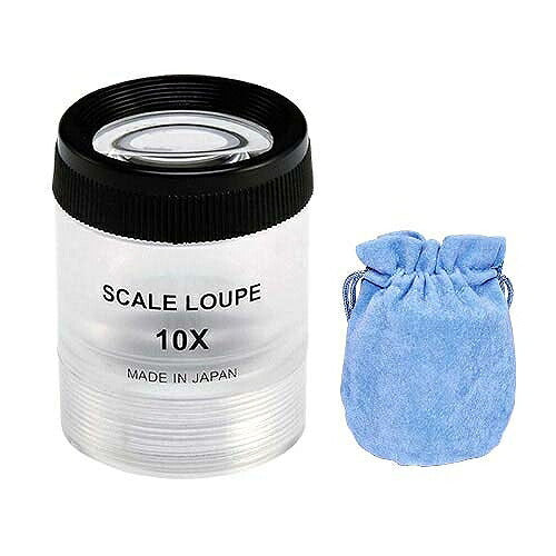 インスヘﾟクションルーヘﾟ ルーヘﾟ サイズ：φ38X50mm レンズ径：φ30mm 倍率：10倍 レンズ仕様：アクロマートレンズ