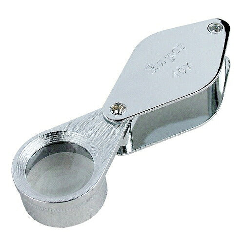 ポケットルーヘﾟ ルーヘﾟ 全長(収納時)：83mm(50mm) 倍率：10倍 レンズ径：φ20mm レンズ仕様：ガラスレンズ