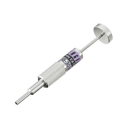 ピン抜き工具 サイズ：全長97mm 材質：SUS303G/C3604 スリーブ外径：φ2.5mm スリーブ内径：φ1.9mm