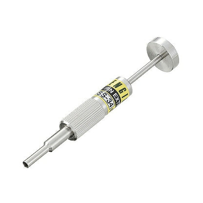 ピン抜き工具 サイズ：全長97mm 材質：SUS303G/C3604 スリーブ外径：φ3.2mm スリーブ内径：φ2.7mm