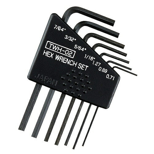 六角レンチセット 材質：構造用合金鋼