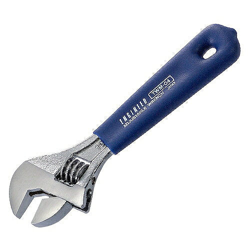 モンキーレンチ 100mm サイズ：全長100mm 先端幅：32mm 開き幅：15mm 先端厚み：8mm