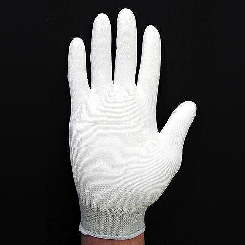 低発塵性手袋 パームコート M サイズ：M 重量：18.5g コーティング：フィンガーコート