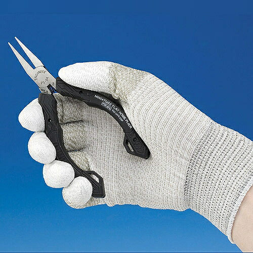 導電性手袋 フィンガーコート L サイズ：L 重量：18.5g 表面抵抗値：1X105～106Ω コーディング：フィンガーコート