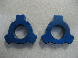 Front Fork Initial Adjuster Knob NSF100 Blue