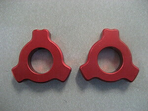 Front Fork Initial Adjuster Knob NSF100 Red