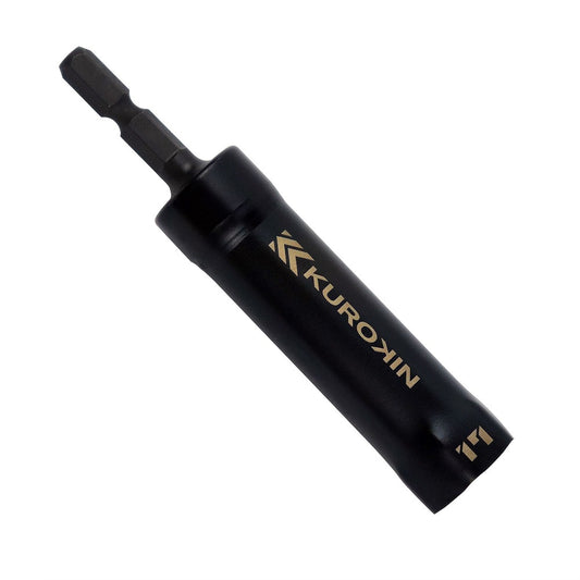 首振りレースウェイソケット 黒金 103mm 対辺17