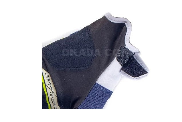 E3 EVO オフロードグローブ ホワイトブラックイエロー Lサイズ