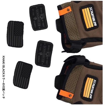 SCRAMBLER カーキ/ブラック