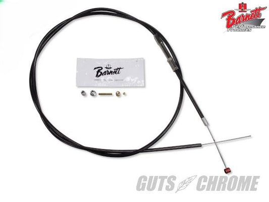 スロットルケーブル ユニバーサル アジャスター ブラック 53インチ(約134cm) 汎用