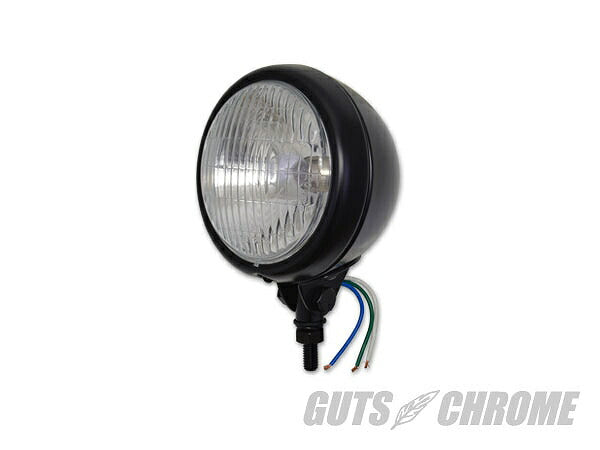 4.5インチ ラウンドリムヘッドライト ブラック