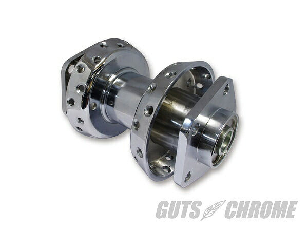 デュアルフランジハブ クローム 73-99年