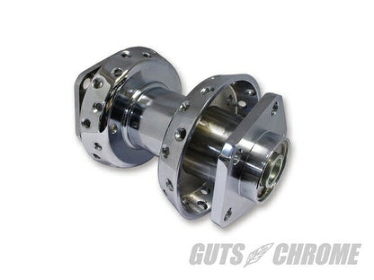 デュアルフランジハブ クローム 73-99年