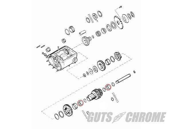 4速T/Mニードルベアリング 52-90XL/76L-84BT