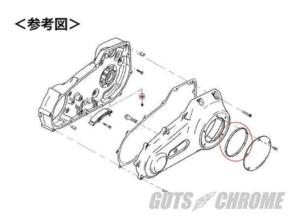 ダービーカバーOリング 6速MT 06以降B-T用