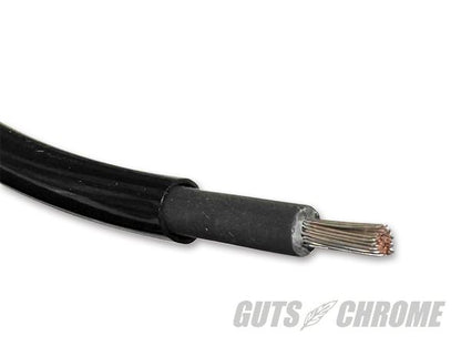 Guts Chrome Regulator Wiring 12AWG Black 1.5m Tube Set