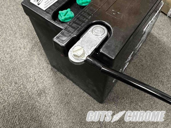 GUTS CHROME Ring Terminal 12AWG (3.5sq) for M6, 1 pc.