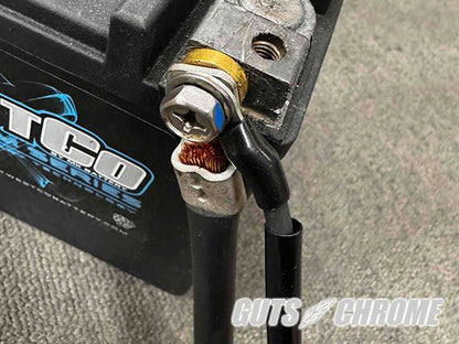GUTS CHROME Ring Terminal 12AWG (3.5sq) for M6, 1 pc.