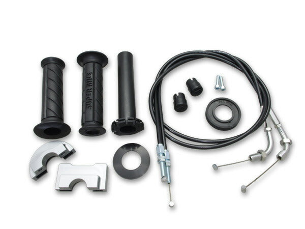 PMC ハイスロットルキット STDワイヤー タイプ1 ガンメタ 100cm/36φ