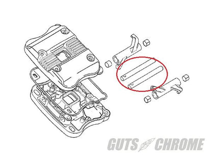 Harley_Genuine ハーレー純正 ロッカーアームシャフト 1本入