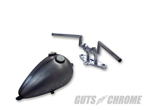 Chrome Z-Bar Handlebars 4 inch