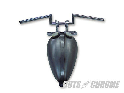 Chrome Z-Bar Handlebars 4 inch