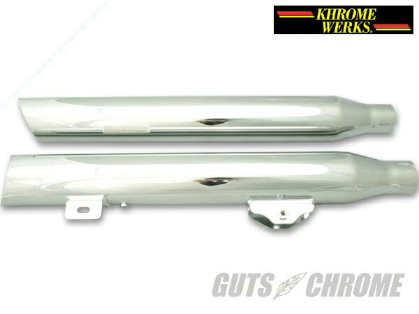 クロームワークス スリップオンマフラー スラッシュダウン 3インチ FXDF FXDWG