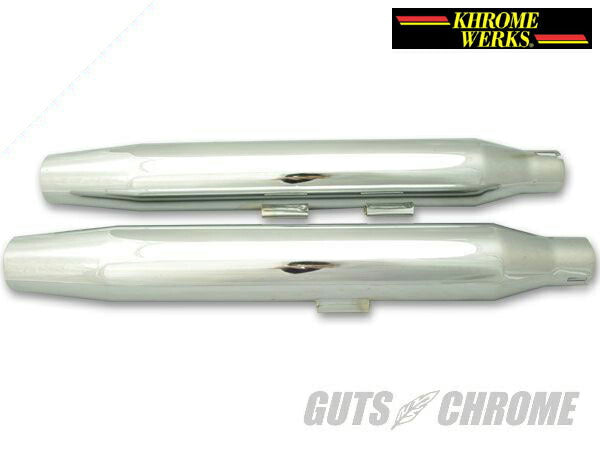 スリップオンマフラー テーパード 3インチ ファットボーイ デュース