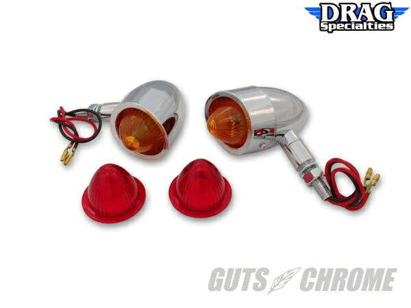 ロケット ウィンカーセット スタッド配線 クローム 5/16-24×25mm 公道使用不可