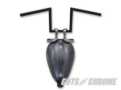 ブラック Zバー ハンドル 10インチ ヘコミ無し