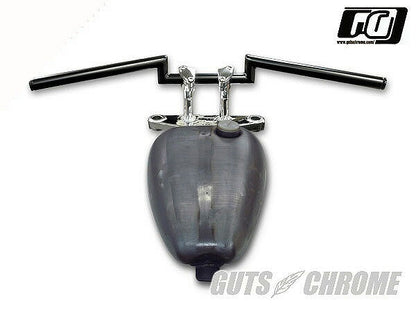Black Z Bar 2-inch Handlebar Without Dimples