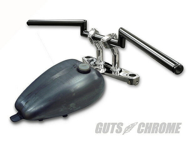 Black Z Bar 2-inch Handlebar Without Dimples