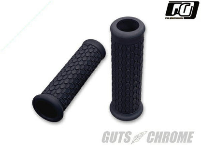 HEX ラバーグリップ 貫通タイプ ブラック 124mm