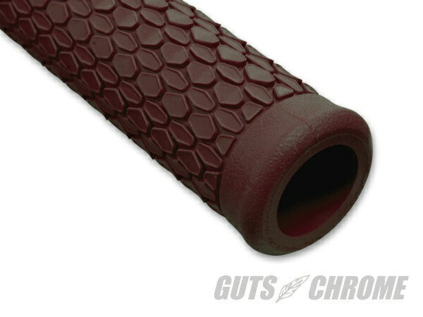 HEX ラバーグリップ 貫通タイプ ブラウン 124mm