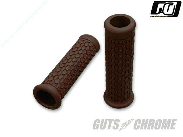 HEX ラバーグリップ 貫通タイプ ブラウン 124mm