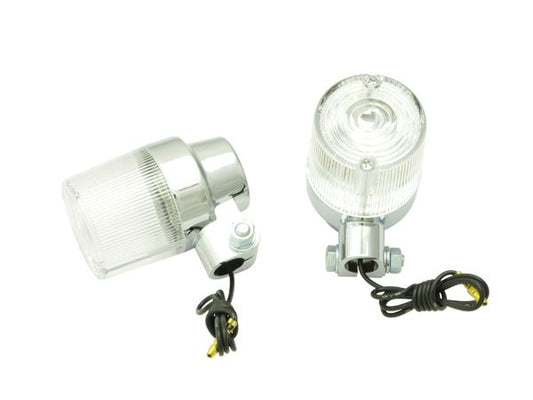 ヨーロピアンウィンカー クリア 50Φ×76 2個入り