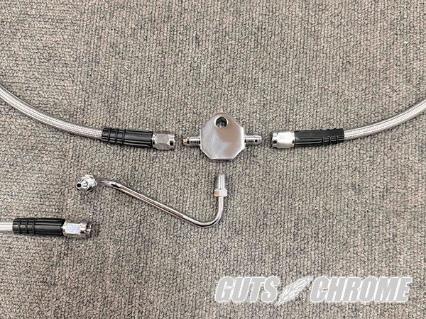 V-TWIN ブレーキティー クローム 汎用
