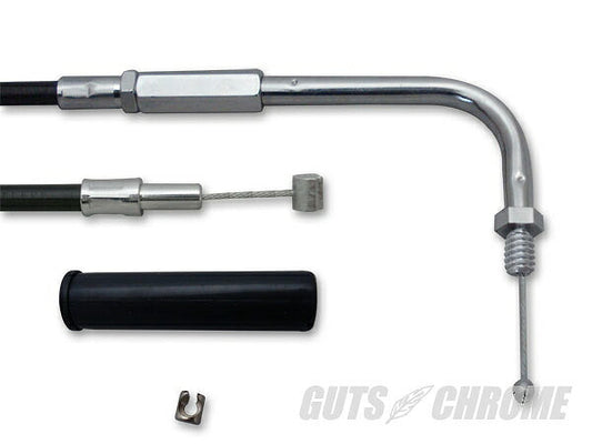 76-80年FX FL スロットルケーブル 6インチオーバー