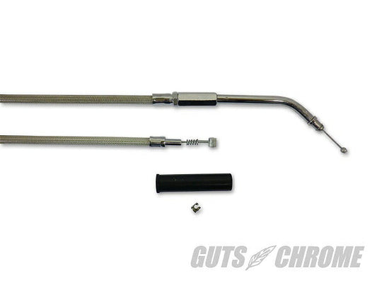 96-03年XL用 ステンメッシュ アイドルケーブル