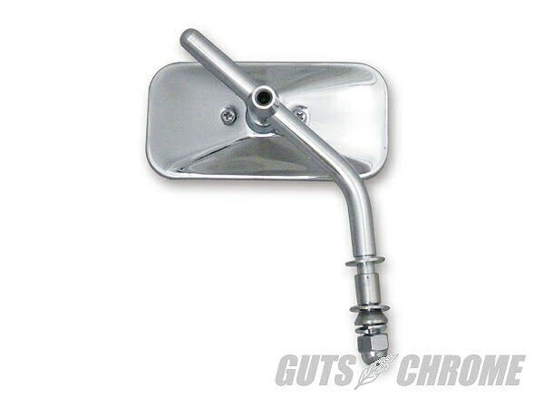 ショートステム 長方形ミラー クローム