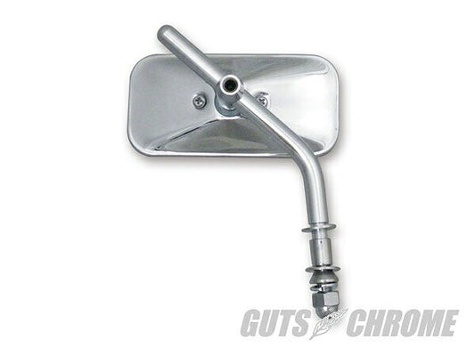 ショートステム 長方形ミラー クローム