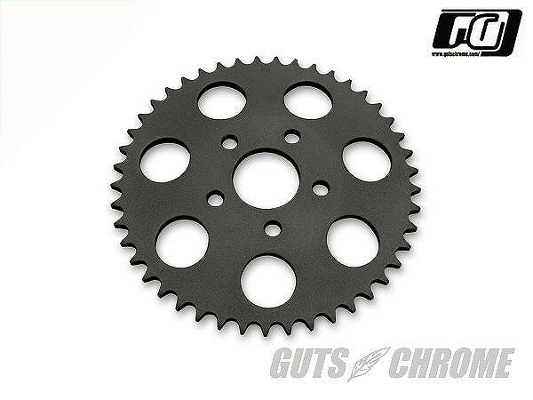 91-99年XL用リアスプロケット 45T EDコーティング ブラック