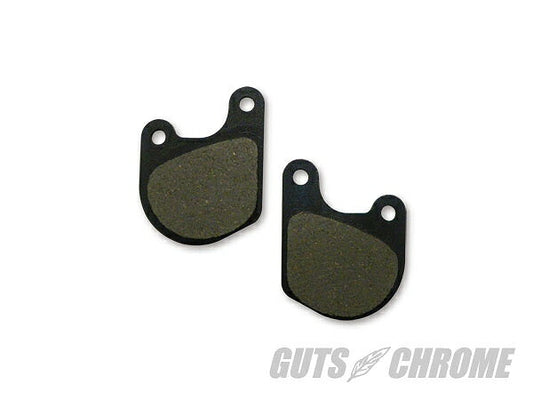 Organic brake pads for Shovelhead dual disc