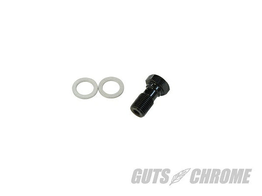 グリメカ対応バンジョーボルト 10mm×1.0 ブラック