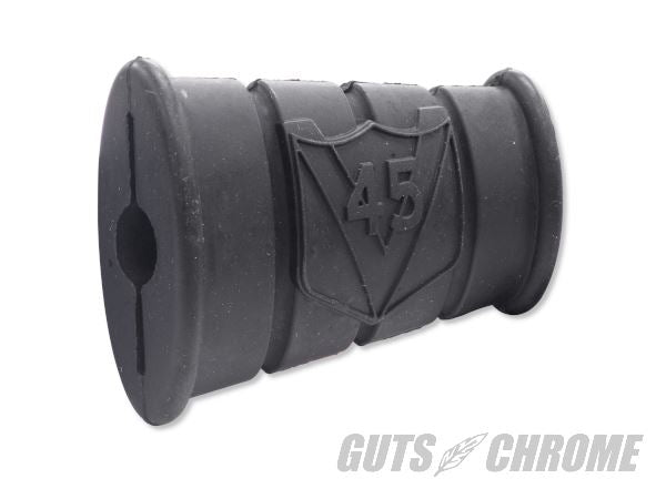 V-TWIN 45 Logo Kick Pedal Rubber Black