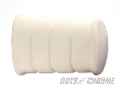 V-TWIN Plain Kick Pedal Rubber White