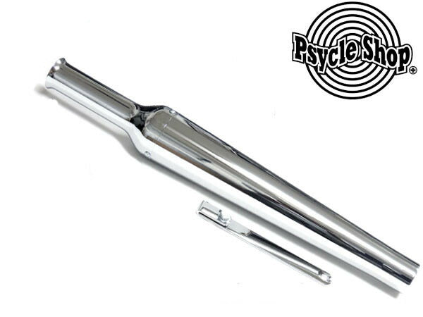 Cycle Shop Replica Bell Megaphone Muffler Chrome Plated L/57cm