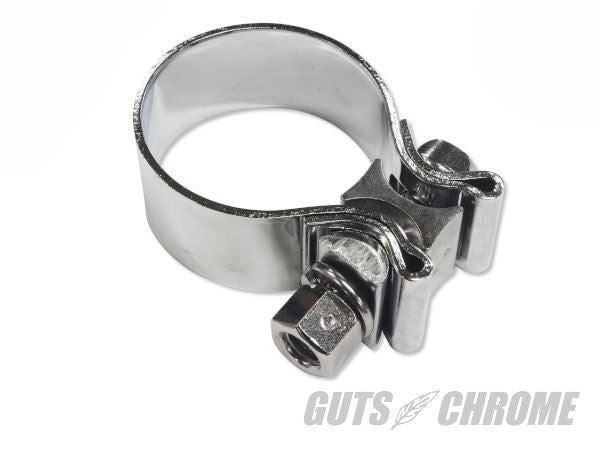 V-TWIN 1-7/8" Muffler Clamp Chrome OEM Type Qty 1